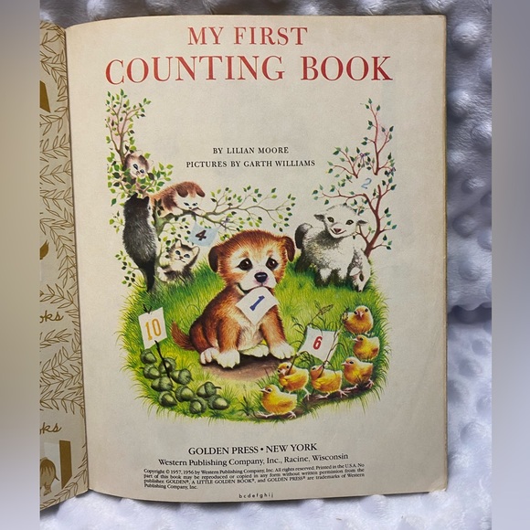 Vintage 1957 “My First Counting Book” by Little Golden Books - Picture 4 of 5
